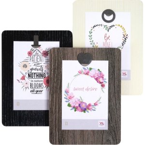 Walther Aimant Fotorahmen schwarz für 1 Foto bis 10x15 cm, Größe ca. 15,5x21 cm