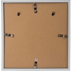 Goldbuch Fotorahmen Cosea 30x30 cm grau Holzoptik Passepartout Wandmontage