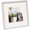 Goldbuch Fotorahmen Cosea 30x30 cm grau Holzoptik Passepartout Wandmontage