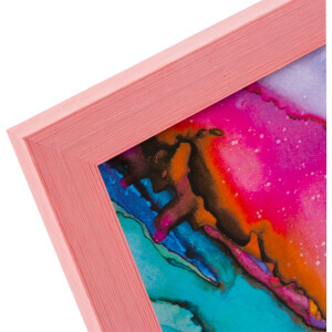 Фоторамка Раскрась свою жизнь 15x15 см розовая