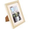 Goldbuch Fotorahmen Cosea 15x20 cm beige mit Passepartout Holzoptik