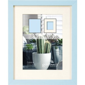 Goldbuch Fotorahmen Cosea 18x24 cm blau Holzoptik...