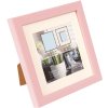 Goldbuch Fotorahmen Cosea 15x15 cm rosa mit Passepartout 10x10 cm