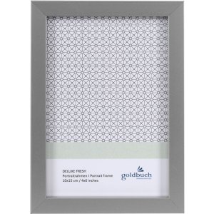 Goldbuch Fotorahmen Deluxe 10x15 cm silber