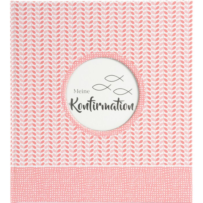 Goldbuch Confirmation album Dominicus coral 23x25 см 44 стр.