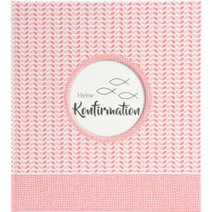 Goldbuch Confirmation album Dominicus coral 23x25 см 44 стр.