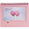 Goldbuch Tischaufsteller Kiss 12 Fotos 10x15 cm rosa 18x16 cm