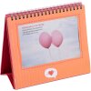 Goldbuch Tischaufsteller Kiss 12 Fotos 10x15 cm rosa 18x16 cm