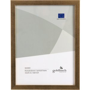 Goldbuch Holz-Fotorahmen Skandi 15x20 cm gold