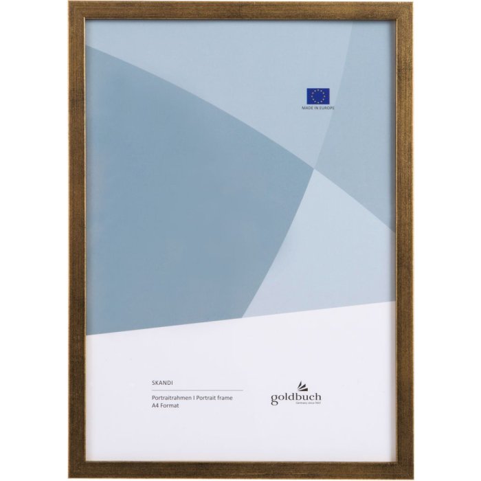 Goldbuch Holz-Fotorahmen Skandi 21x30 cm gold
