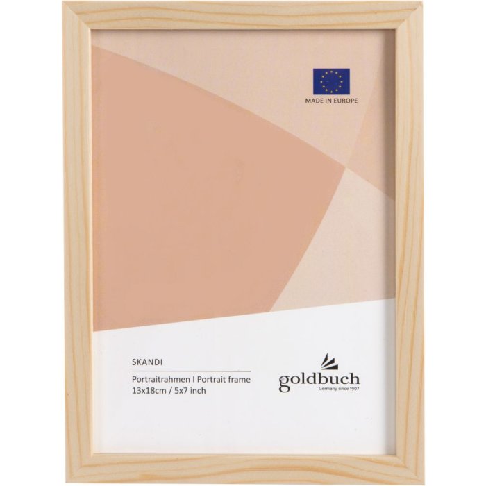 Goldbuch Holz-Fotorahmen Skandi 13x18 cm natur
