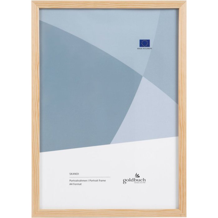 Goldbuch Holz-Fotorahmen Skandi 21x30 cm natur Normalglas Blockprofil