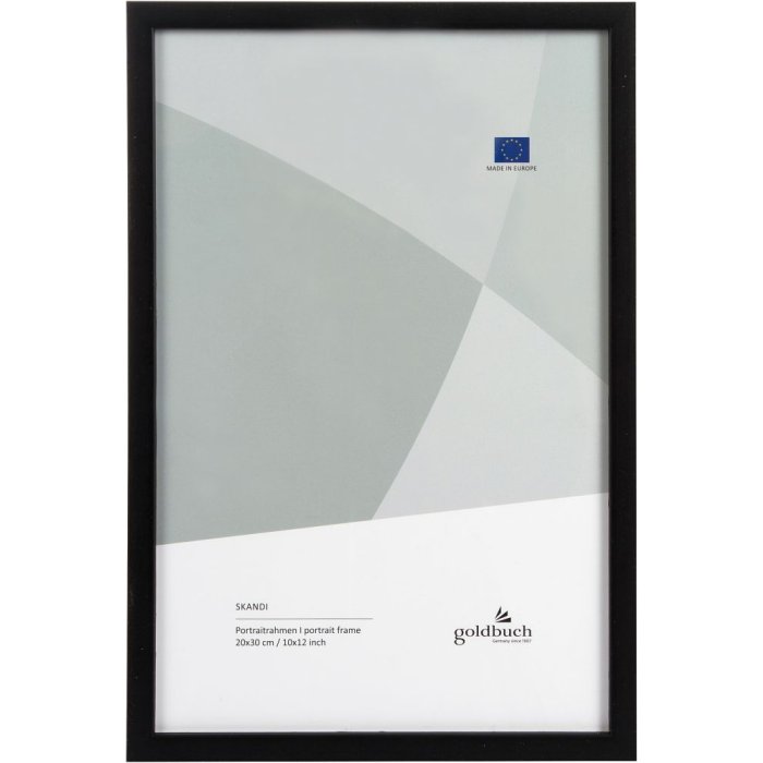 Goldbuch Holz-Fotorahmen Skandi 20x30 cm schwarz