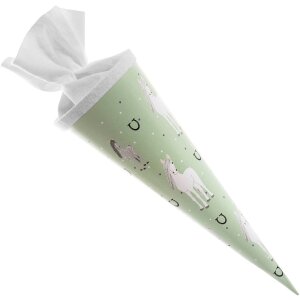 Goldbuch Schultüte 35 cm Pferdeglück, Farbe: Pferdeglück, Größe: 35 cm