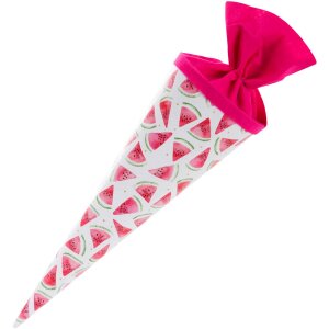 Goldbuch Schultüte 35 cm Melonen, Farbe: Melonen, Größe: 35 cm