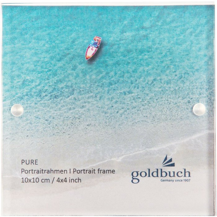 Goldbuch Acryl-Fotorahmen Pure 10x10 cm