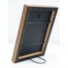 Deknudt S46JH2 Holzrahmen schwarz mit holzfarbiger Rand