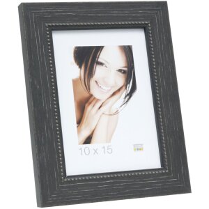 Deknudt S46KF2 Holzrahmen schwarz mit Perlenbiese 30x30 cm