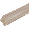 Deknudt S46LF3 Bilderrahmen beige gemalt rustikal Holz 30x30 cm