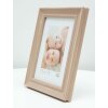 Deknudt S46LF3 Bilderrahmen beige gemalt rustikal Holz 30x30 cm