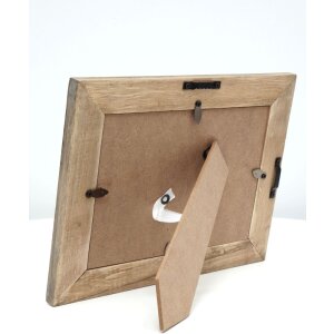 Deknudt S67TV1 Bilderrahmen aus Treibholz grau 10x15 cm bis 15x20 cm