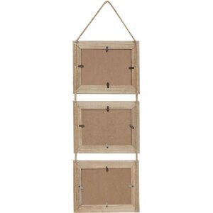 S67TV1 Вешалка для фотографий из дерева дрифт для 3...