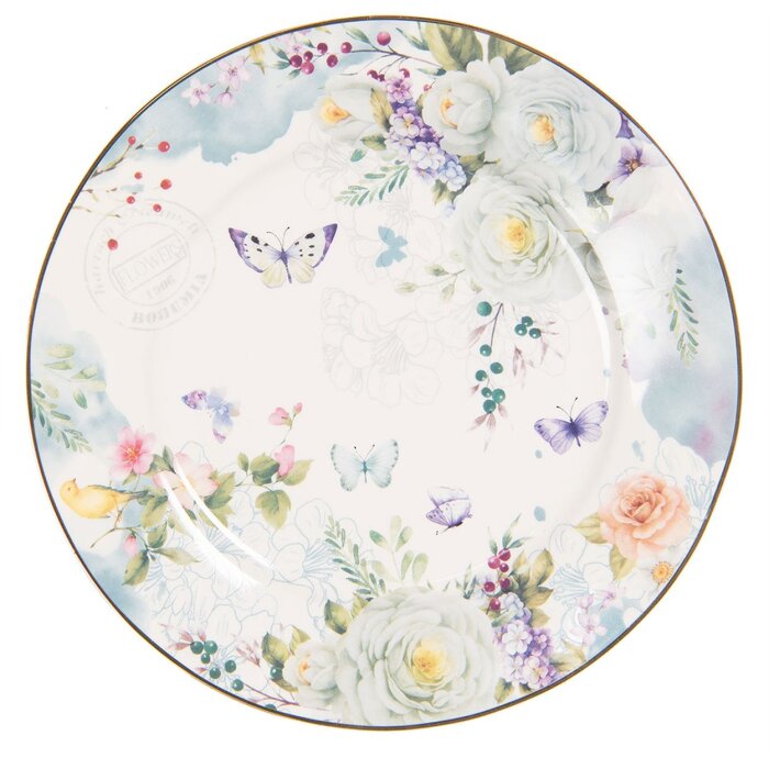 Маленькая тарелка Ø 19x2 см - BUTDP