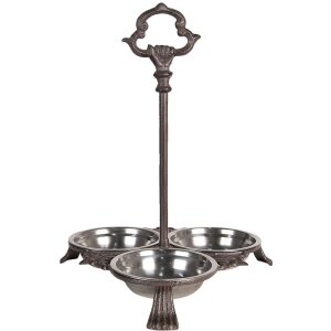 Миска для корма животных 31x30x37 см - 3x0,5 л - 6Y3664