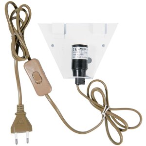 Настенная тарелка EP для абажура Tiffany 13x4x11 см - E14