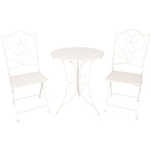 Стол + 2 стула Ø 60x70-40x40x92 см - 5Y0637