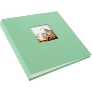 Goldbuch Fotoalbum Bella Vista neo-mint 25x25 cm 60 weiße Seiten