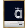 Алюминиевая фоторамка Nielsen Альфа 15x20 см матовый янтарь