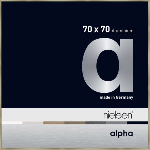 Алюминиевая фоторамка Nielsen Альфа 70x70 см матовая...