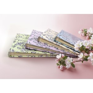 Walther Fotoalbum Bloomy 18x18 cm 30 weiße Seiten sortierte Farben