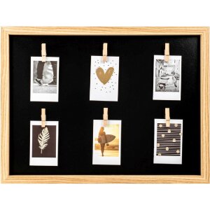 Деревянная мультирамка Adventure MDF 40x30 см натуральная