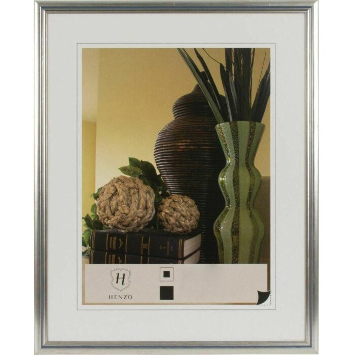 Деревянная рамка Henzo Artos 40x60 см серебристая