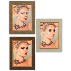 ZEP Quentin Fotorahmen 10x15 cm bis 20x30 cm Holzoptik...