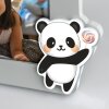 ZEP Arthur Babyrahmen 10x15 cm Panda Bär Holz-Fotorahmen zum Stellen und Hängen