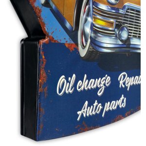 Металлическая табличка RICHMOND 40x40x2,5 см