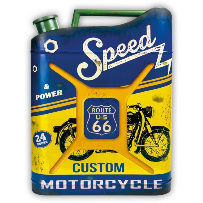 Металлическая табличка GASOLINE 3 33x45x5,5 см