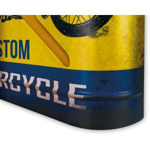 Металлическая табличка GASOLINE 3 33x45x5,5 см