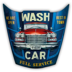 Жестяной знак DETROIT 34x34x5,5 см