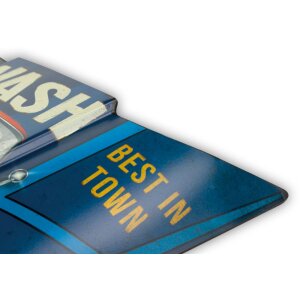 Жестяной знак DETROIT 34x34x5,5 см