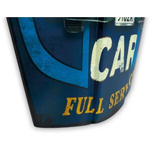 Жестяной знак DETROIT 34x34x5,5 см