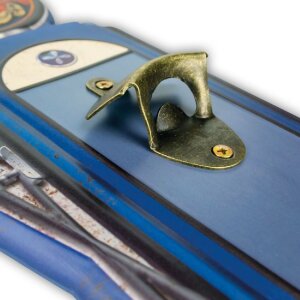 Жестяная табличка с открывалкой для бутылок DICKSON 18,5x47,5x5 см