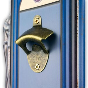 Жестяная табличка с открывалкой для бутылок DICKSON 18,5x47,5x5 см