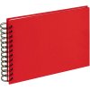 Walther Spiralalbum Cloth rot 23x17 cm