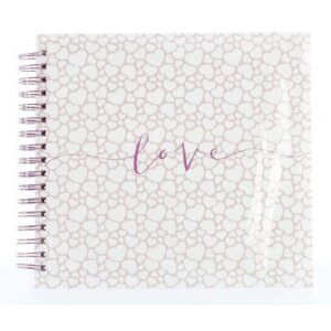 Альбом на спирали Романтика, 28x24 см, 40 черных страниц