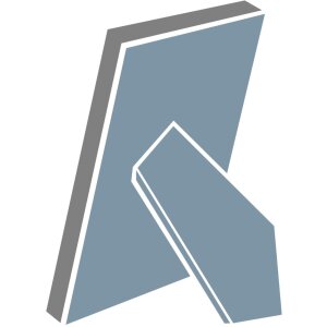 Пластиковая рамка Париж 10x15 см белая