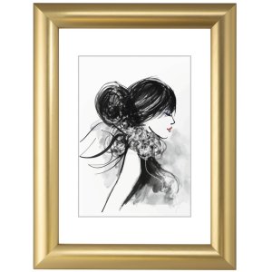 Hama Kunststoffrahmen Sofia 13x18 cm gold